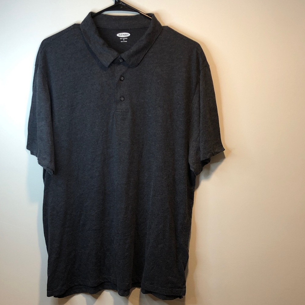 OLD NAVY Men’s Charcoal Polo Shirt